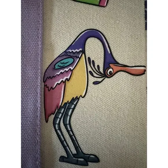 Disney UP Russell Doug and Kevin Custom Made Trader Joes Mini Tote One of a Kind - Picture 4 of 10